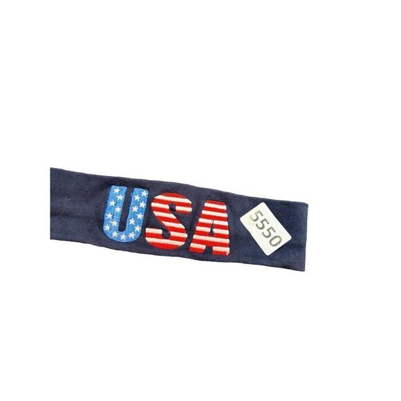 USA Flag Headband Patriotic Stretchy Hair Accessory - Picture 4 of 4